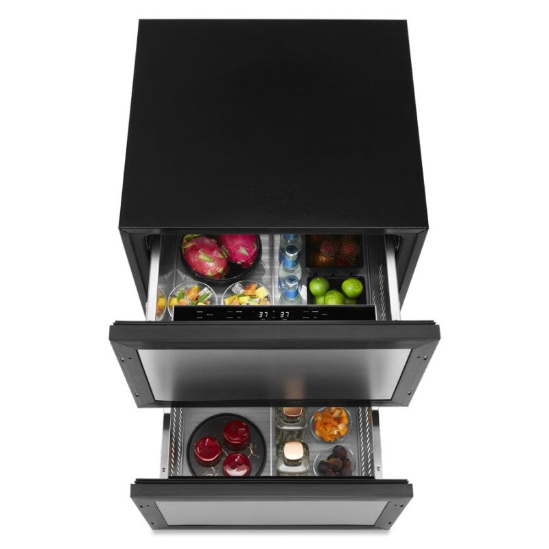 JennAir Panel-Ready 24" Double-Refrigerator Drawers - Panel Ready (JUDFP242HX)