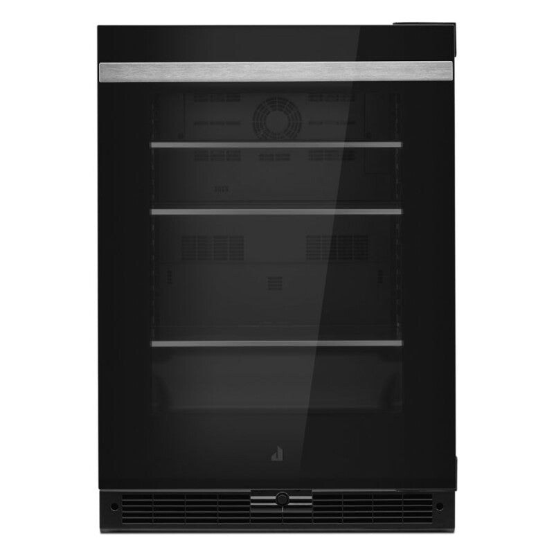JennAir Panel-Ready 24" Under Counter Glass Door Refrigerator, Left Swing - Panel Ready (JUGFL242HX)