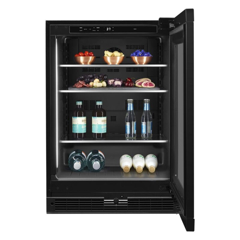 JennAir Panel-Ready 24" Under Counter Glass Door Refrigerator, Right Swing - Panel Ready (JUGFR242HX)