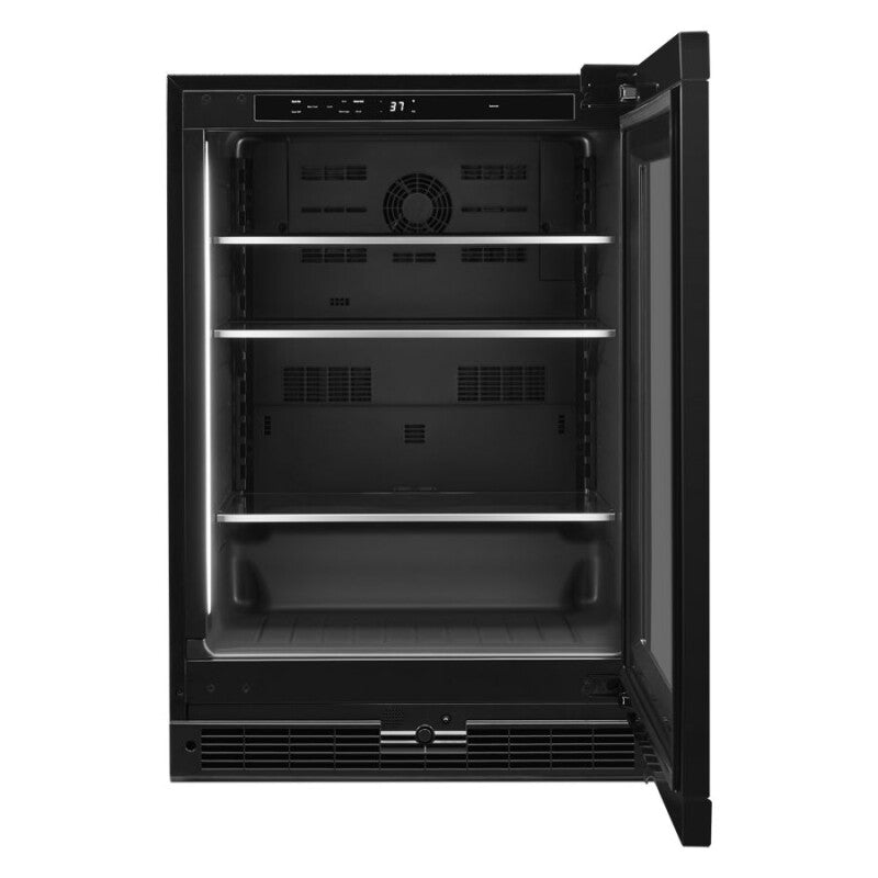 JennAir Panel-Ready 24" Under Counter Glass Door Refrigerator, Right Swing - Panel Ready (JUGFR242HX)