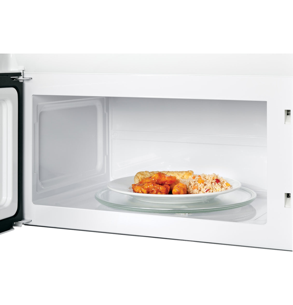 GE 1.6 Cu. Ft. Over-the-Range Microwave Oven - White (JVM3160DFWW)