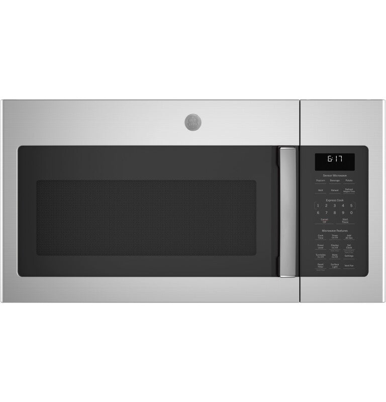 GE 1.7 Cu. Ft. Over-the-Range Sensor Microwave Oven - Stainless Steel (JVM6175SKSS)