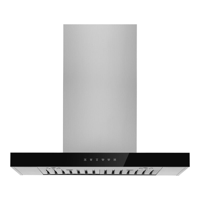 JennAir Lustre Stainless 30" Recirculating Wall-Mount Canopy Hood - Stainless Steel (JVR0430HS)