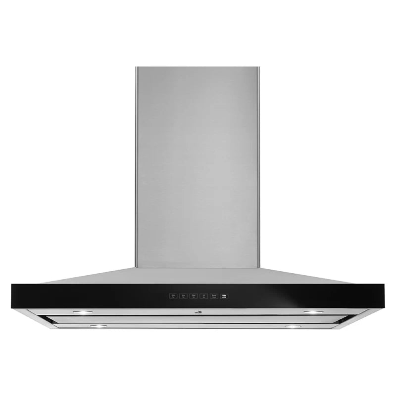 JennAir Lustre Stainless 36" Pyramid Style Island Mount Canopy Hood - Stainless Steel (JXI8536HS)