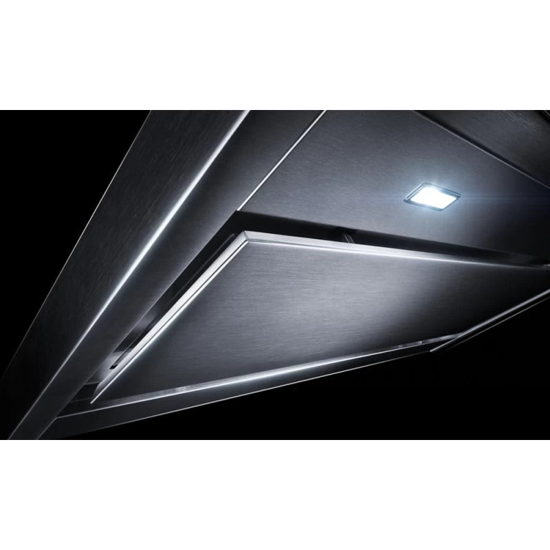 JENNAIR Lustre Stainless 36" Pyramid Style Island Mount Canopy Hood - Stainless Steel (JXI8536HS)