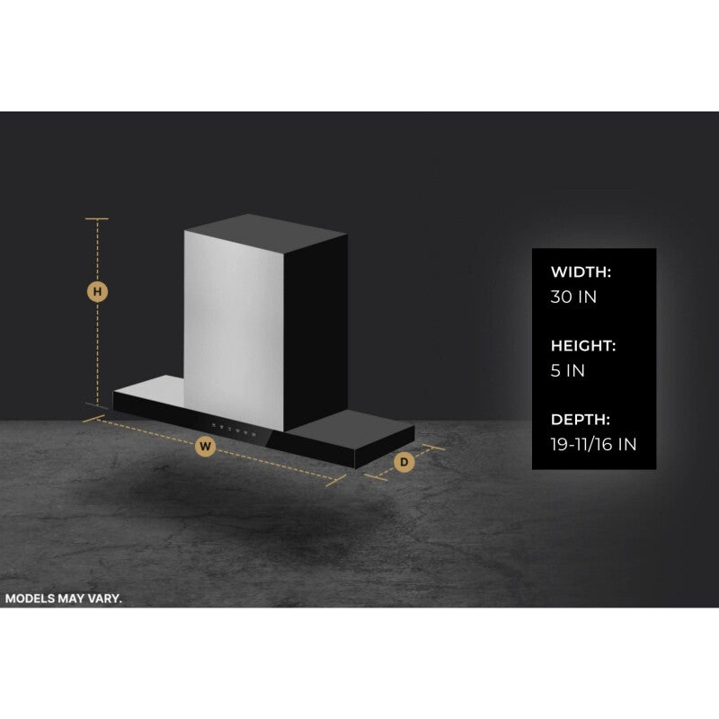 JennAir 30" Pyramid Style Canopy Wall Hood - Stainless Steel (JXW8530HS)