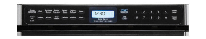 Sharp 24 in. 1.2 cu. ft. 950W Easy Open Microwave Drawer - Stainless Steel (KB6524PSY)