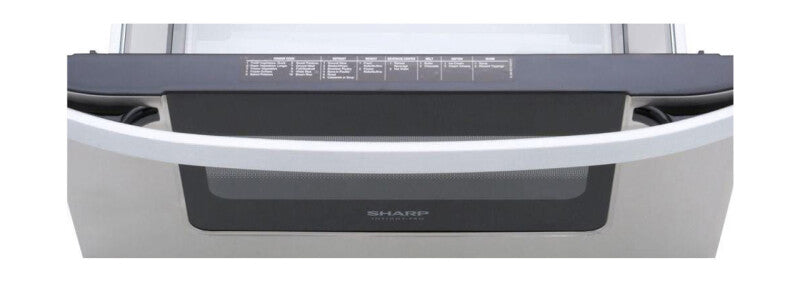 Sharp 24 in. 1.2 cu. ft. 950W Easy Open Microwave Drawer - Stainless Steel (KB6524PSY)