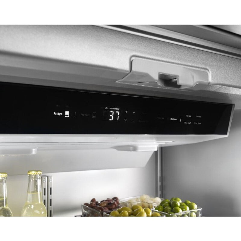 KitchenAid 20.8 Cu. Ft. 36" Width Built In Stainless Steel French Door Refrigerator with Platinum Interior Design - Stainless Steel (KBFN506ESS)