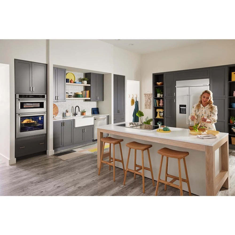 KitchenAid 36" Electric Downdraft Cooktop with 5 Elements - Stainless Steel (KCED606GSS)