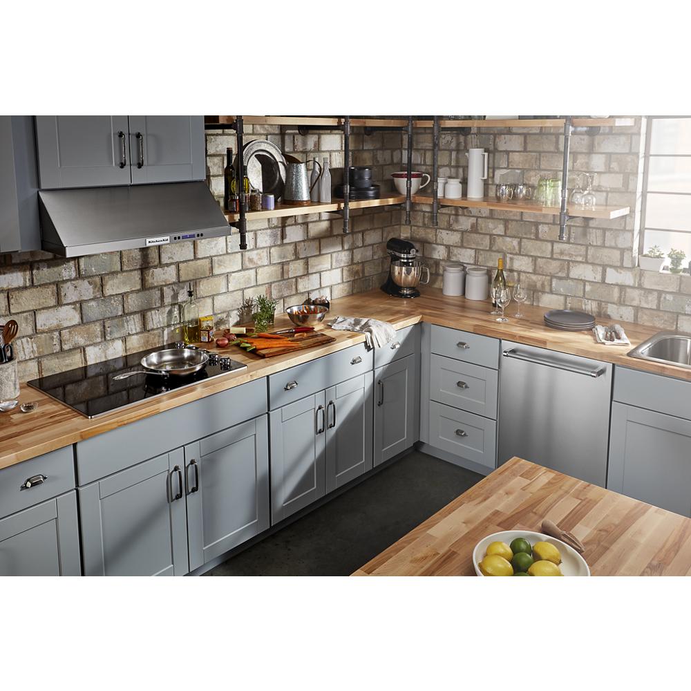 KitchenAid 30" Electric Cooktop with 5 Elements and Knob Controls - Stainless Steel (KCES550HSS)