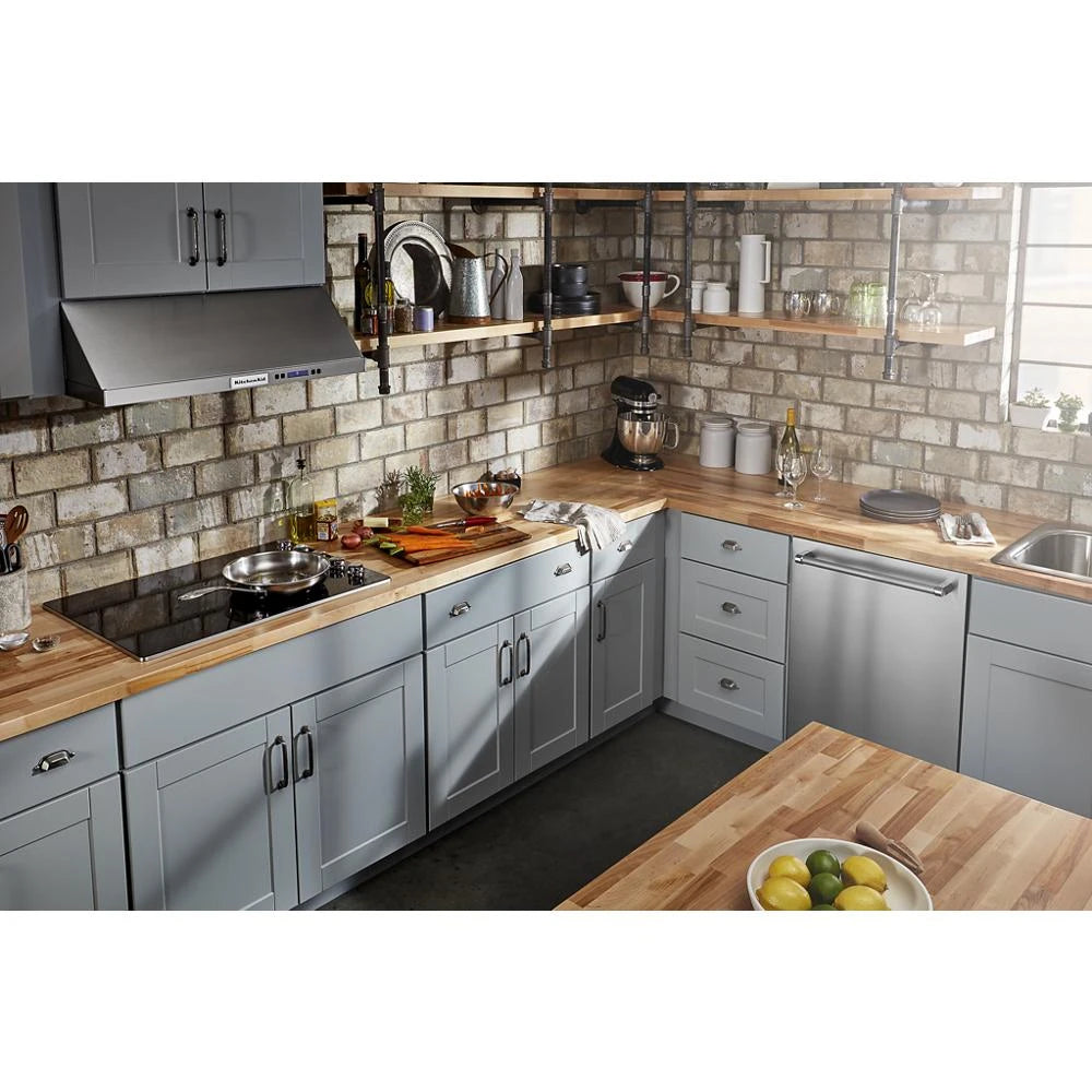 KitchenAid 30" Electric Cooktop with 5 Elements and Knob Controls - Stainless Steel (KCES550HSS)