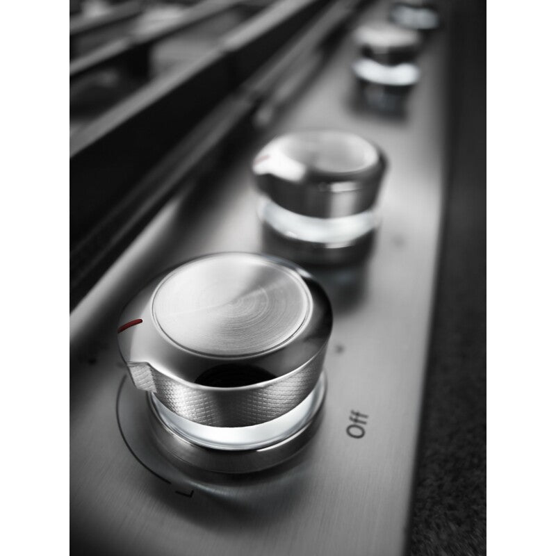 KitchenAid 36" 5-Burner Gas Cooktop with Griddle - Stainless Steel (KCGS956ESS)