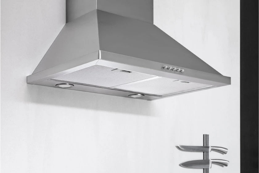 BERTAZZONI 24 Chimney Hood, 1 motor, 600 CFM - Stainless Steel (KCH24XV)