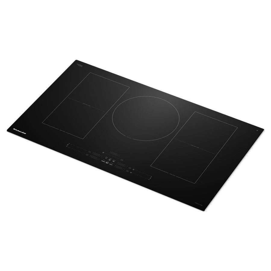 KITCHENAID 36" Temp Cook™ Induction Cooktop with 5 Cooking Zones - Black (KCIT736SBL)