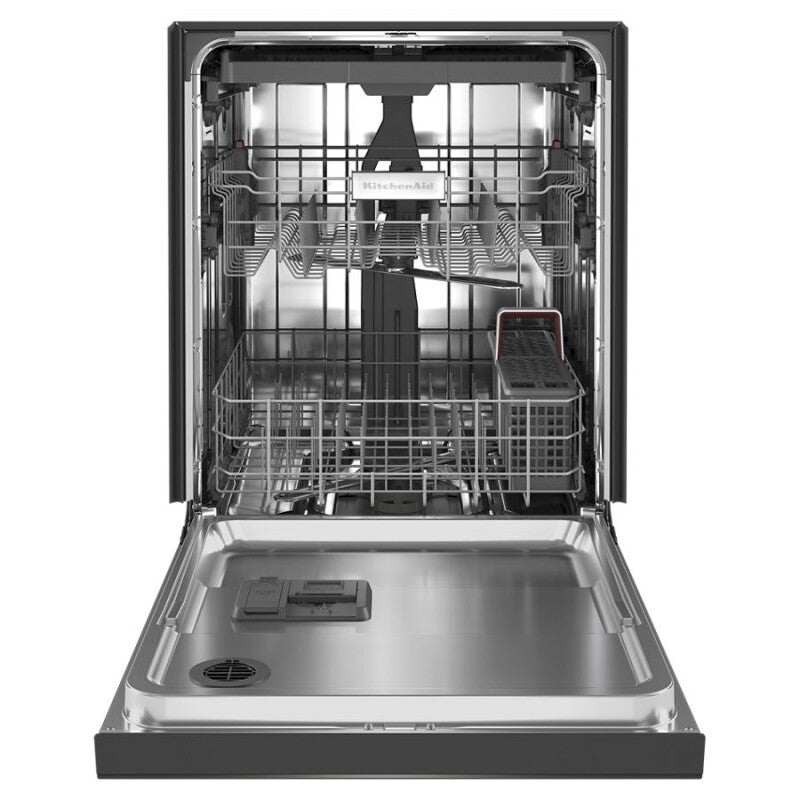 KitchenAid 39 dBA Dishwasher in PrintShield Finish with Third Level Utensil Rack - Black Stainless Steel with PrintShield™ Finish (KDFE204KBS)
