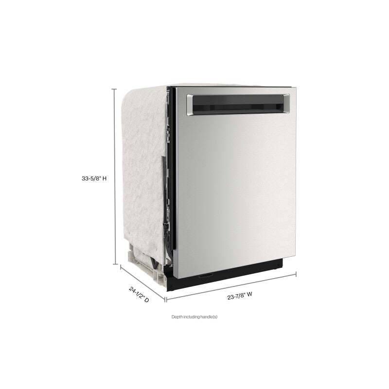 KitchenAid 44 dBA Dishwasher in PrintShield Finish with FreeFlex™ Third Rack - Stainless Steel with PrintShield™ Finish (KDPM604KPS)