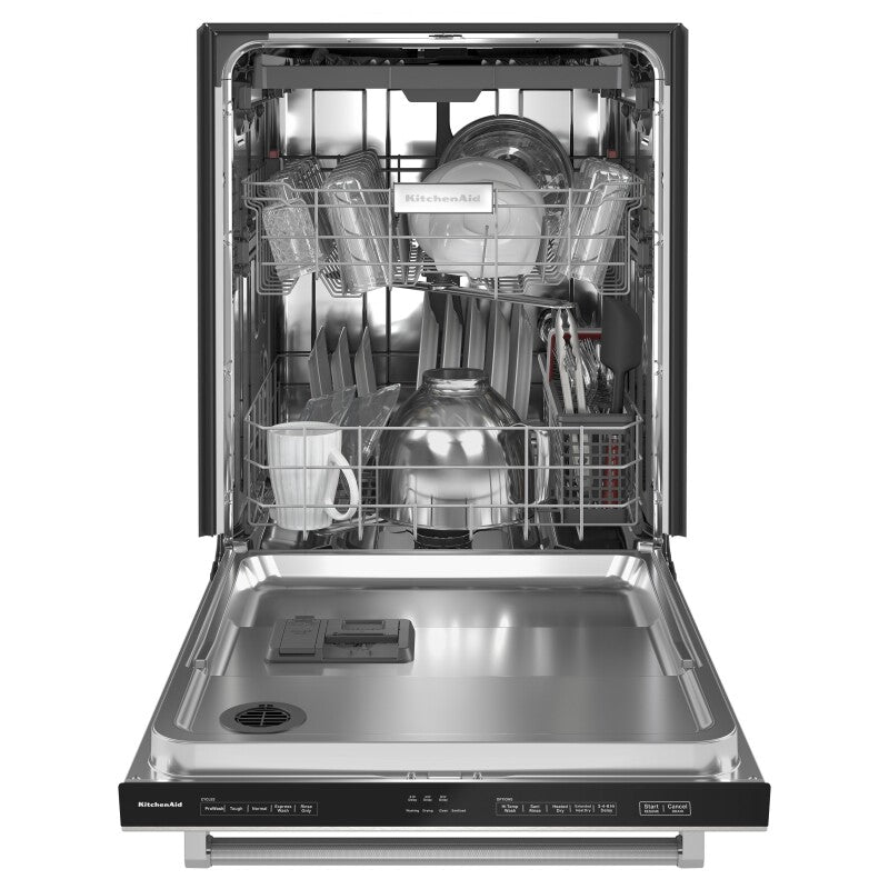 KitchenAid 39 dBA Dishwasher in PrintShield Finish with Third Level Utensil Rack - Stainless Steel with PrintShield™ Finish (KDTE204KPS)