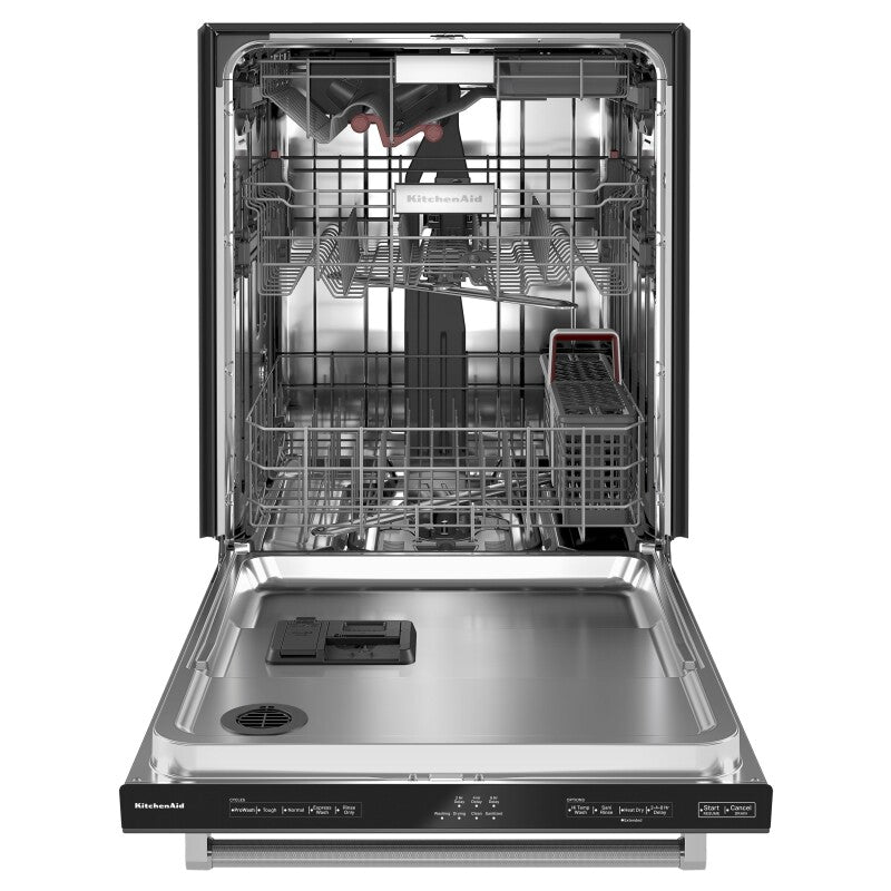 KitchenAid 44 dBA Dishwasher in PrintShield Finish with FreeFlex™ Third Rack - Black Stainless Steel with PrintShield™ Finish (KDTM404KBS)