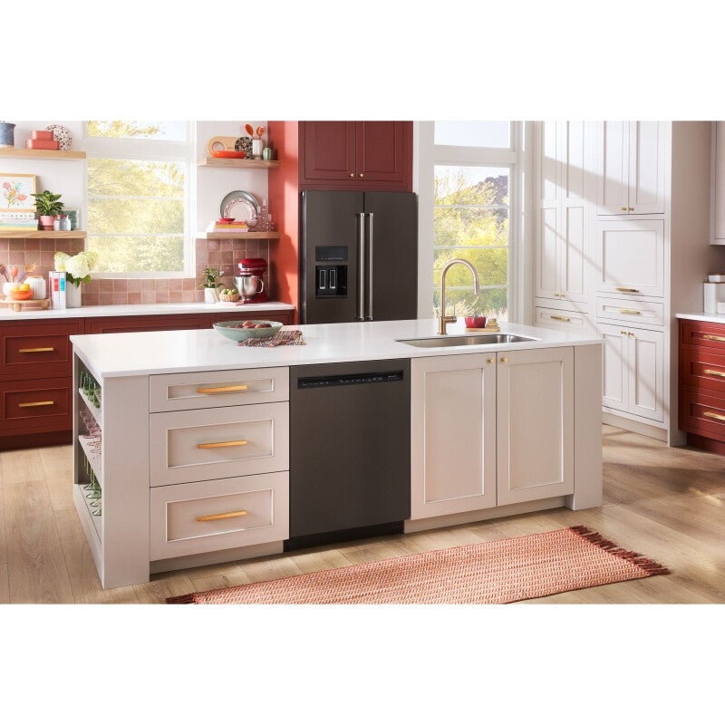 KitchenAid 44 dBA Dishwasher in PrintShield Finish with FreeFlex™ Third Rack - Black Stainless Steel with PrintShield™ Finish (KDTM404KBS)