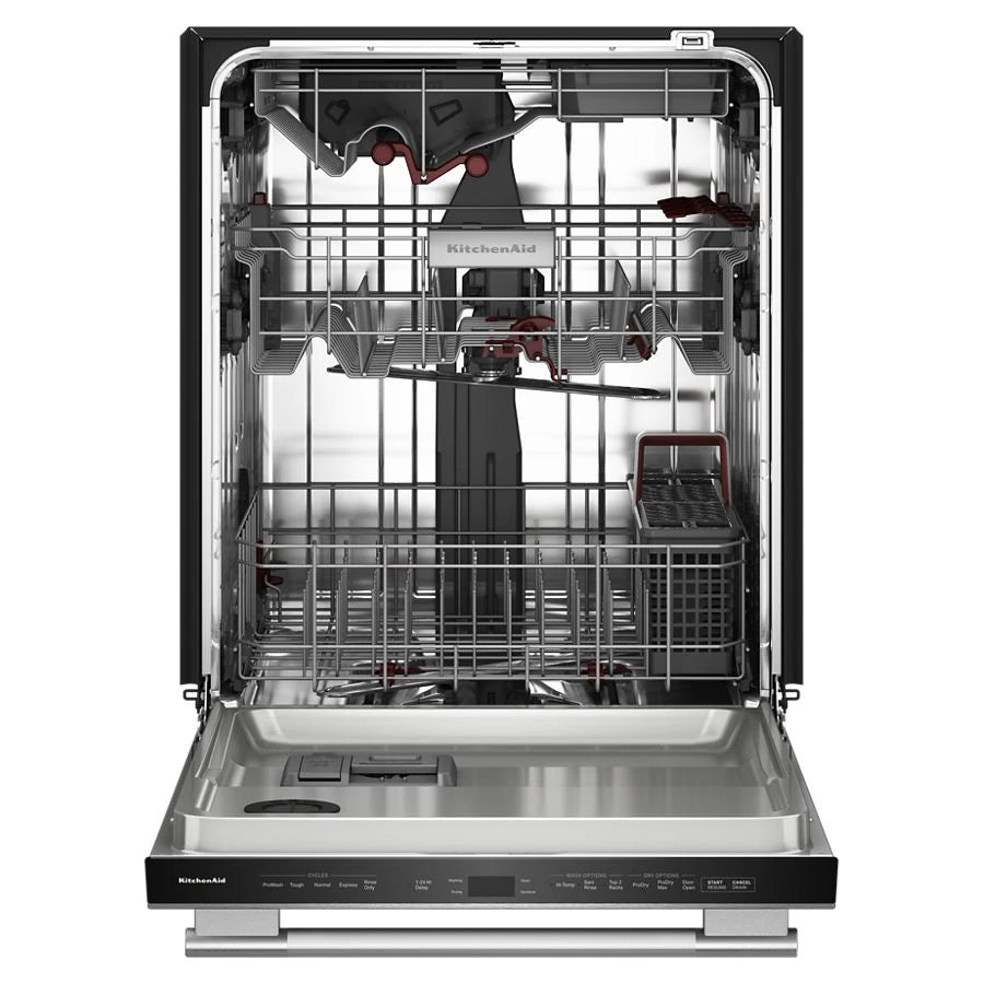 KITCHENAID 360° Max Jets™ Third Rack Dishwasher with Advanced ProDry™ System, 44 dBA - PrintShield Stainless (KDTS624SPS)