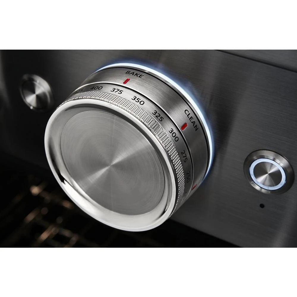 KitchenAid 36" Smart Commercial-Style Gas Range with 6 Burners - Stainless Steel (KFGC506JSS)