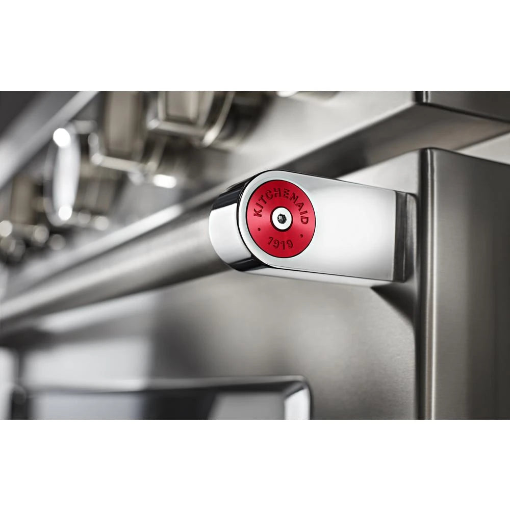 KitchenAid 36'' Smart Commercial-Style Gas Range with 6 Burners - Stainless Steel (KFGC506JSS)