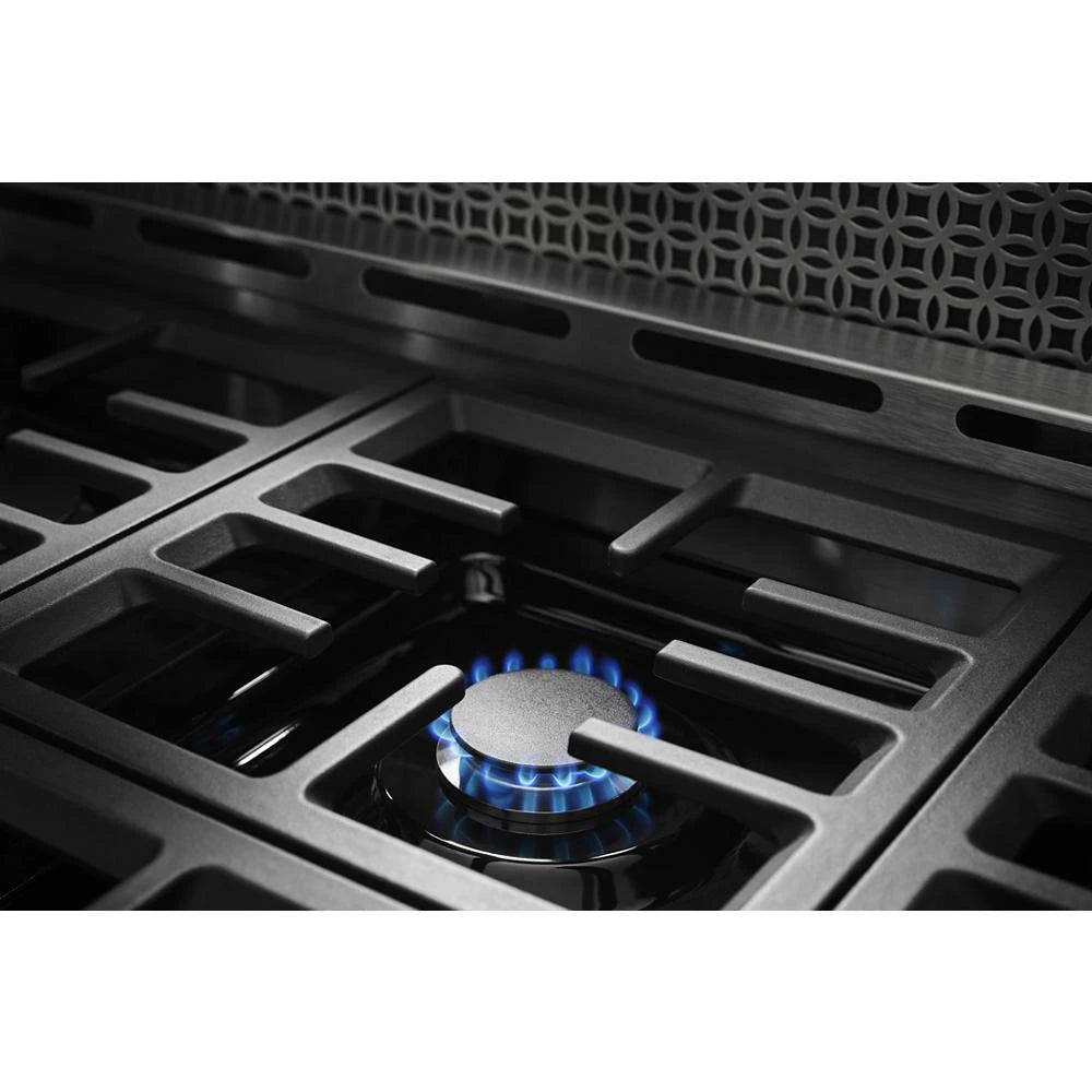 KitchenAid 36'' Smart Commercial-Style Gas Range with 6 Burners - Stainless Steel (KFGC506JSS)