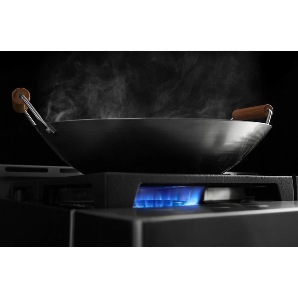 KitchenAid 36'' Smart Commercial-Style Gas Range with 6 Burners - Stainless Steel (KFGC506JSS)