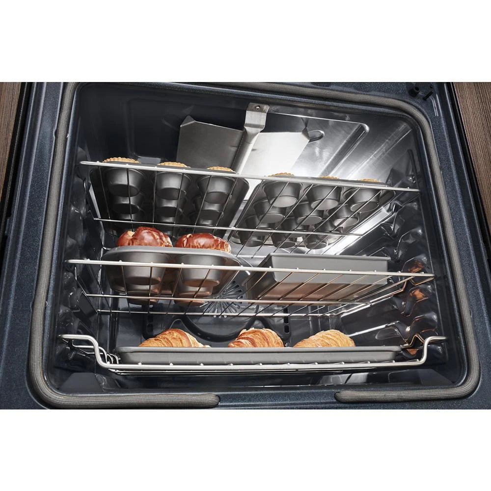 KITCHENAID 30-Inch 5-Burner Gas Convection Range - Stainless Steel (KFGG500ESS)