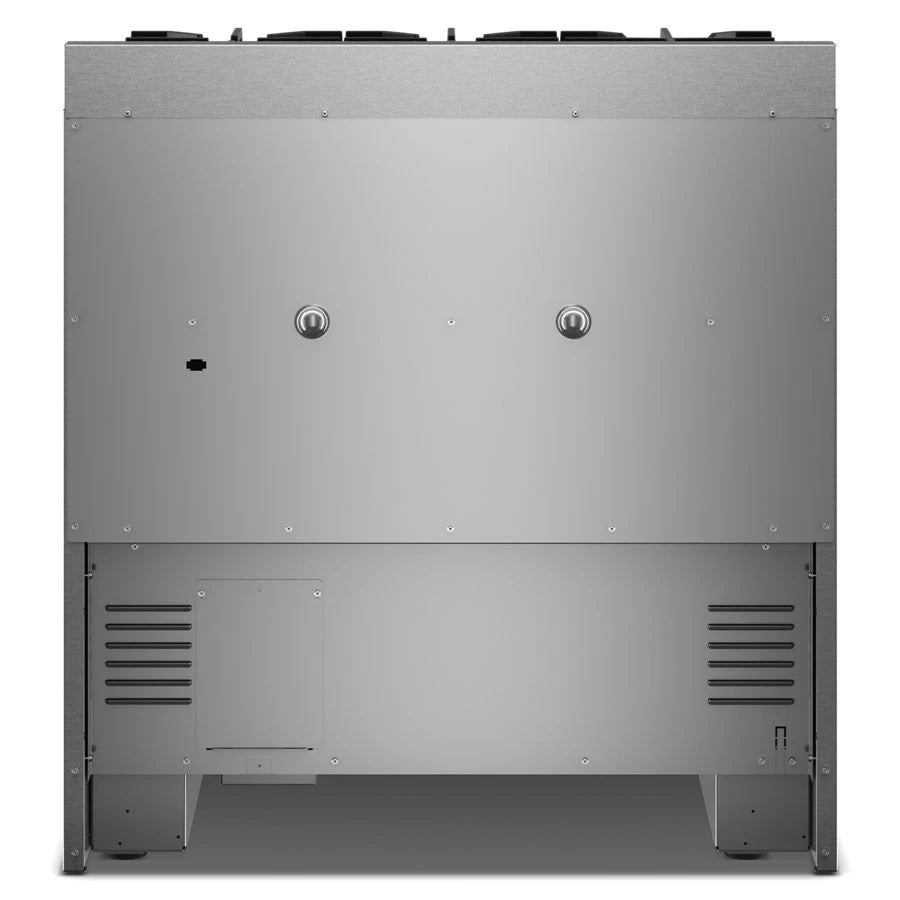 KITCHENAID 36-Inch 6 Burner Commercial-Style Gas Range with No Preheat Air Fry Mode - Stainless Steel (KFGS936SSS)