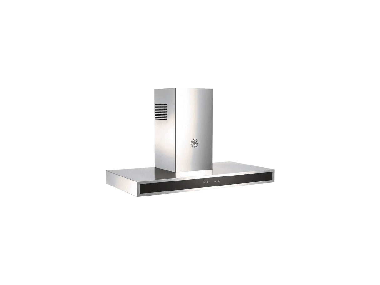 BERTAZZONI 30 Wallmount Hood, Glass Front, 1 motor 600 CFM - Stainless Steel (KG30X)