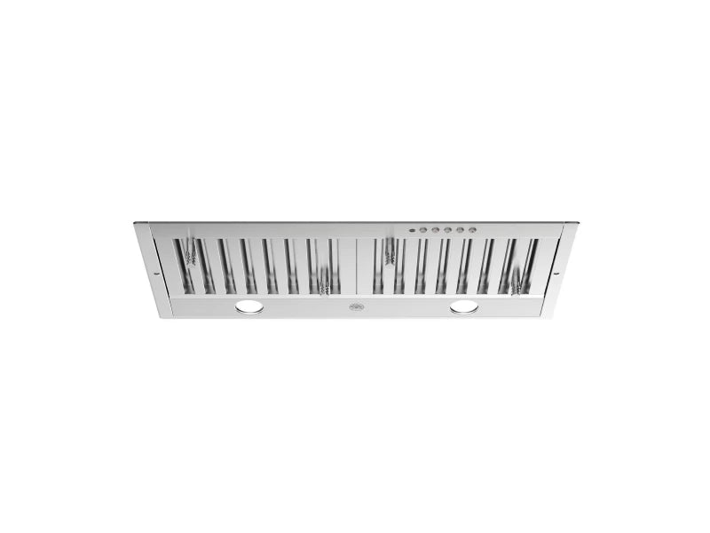 BERTAZZONI 30 Insert Hood, 1 motor 600 CFM - Stainless Steel (KIN30XT)