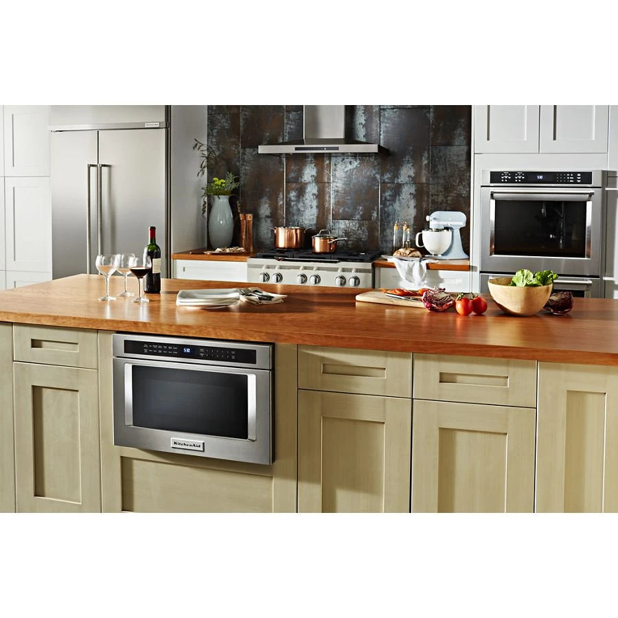 KITCHENAID 24" Under-counter Microwave Oven Drawer - Stainless Steel (KMBD104GSS)