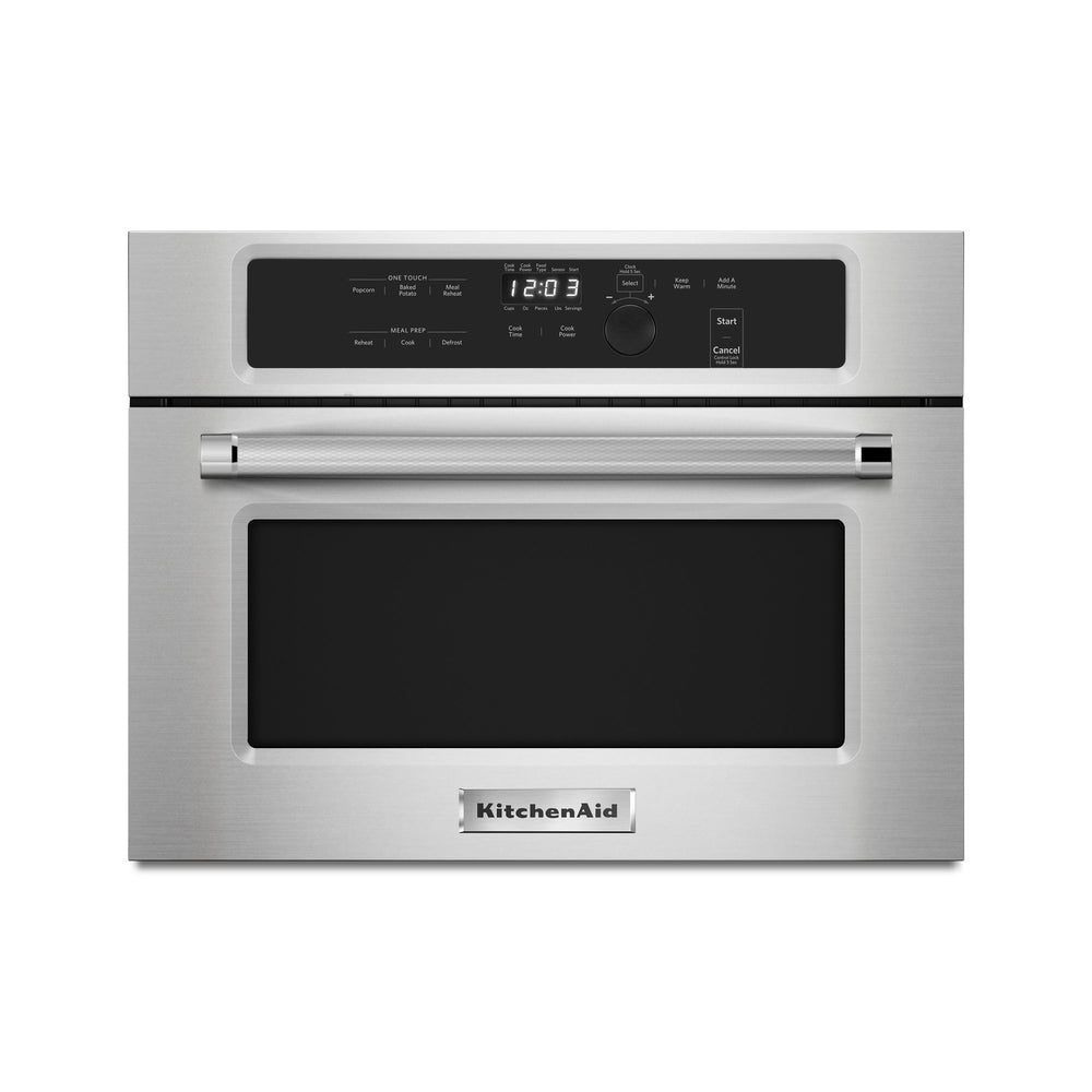 KitchenAid 24" Built In Microwave Oven with 1000 Watt Cooking - Stainless Steel (KMBS104ESS)