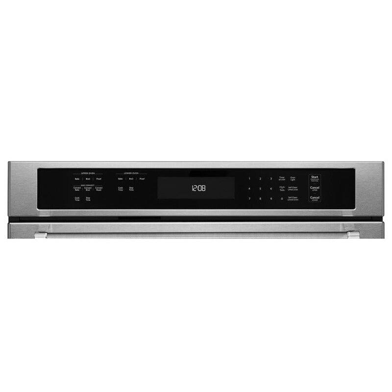 KitchenAid 30" Double Wall Oven with Even-Heat  True Convection (Upper Oven) - Stainless Steel (KODE300ESS)