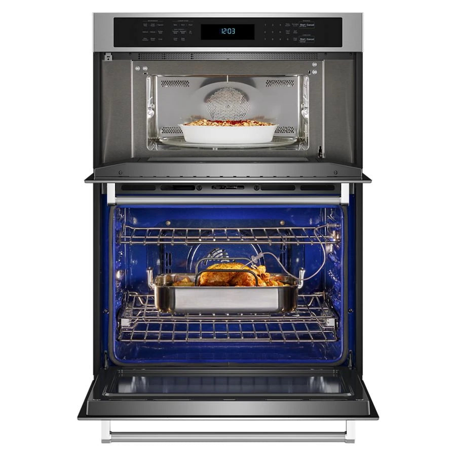 KITCHENAID 30" Combination Microwave Wall Ovens With Air Fry Mode. - Stainless Steel (KOEC530PSS)
