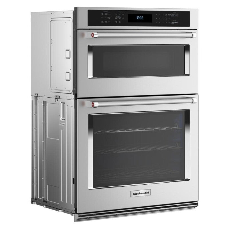 KitchenAid 30" Combination Microwave Wall Oven with Air Fry Mode - Stainless Steel (KOEC530PSS)