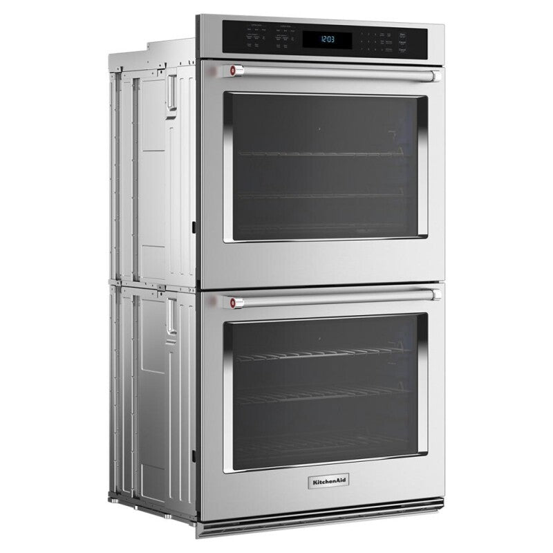 KitchenAid 30" Double Wall Oven with Air Fry Mode - Stainless Steel (KOED530PSS)