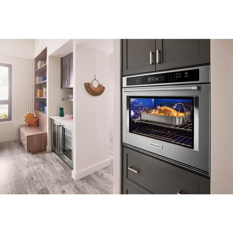 KitchenAid KitchenAid® 30" Single Wall Ovens with Air Fry Mode - Stainless Steel (KOES530PSS)