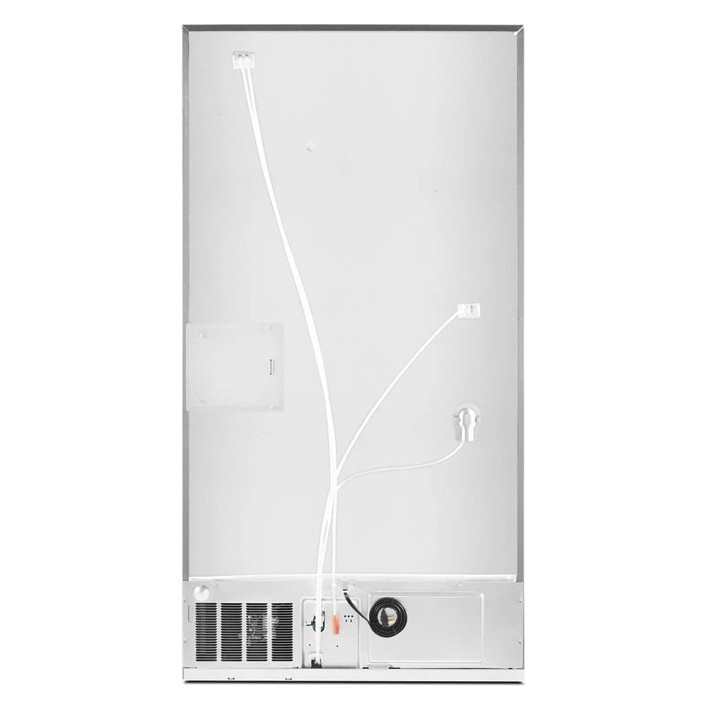 KitchenAid 20 cu. ft. 36-Inch Width Counter-Depth French Door Refrigerator with Interior Dispense - Stainless Steel (KRFC300ESS)