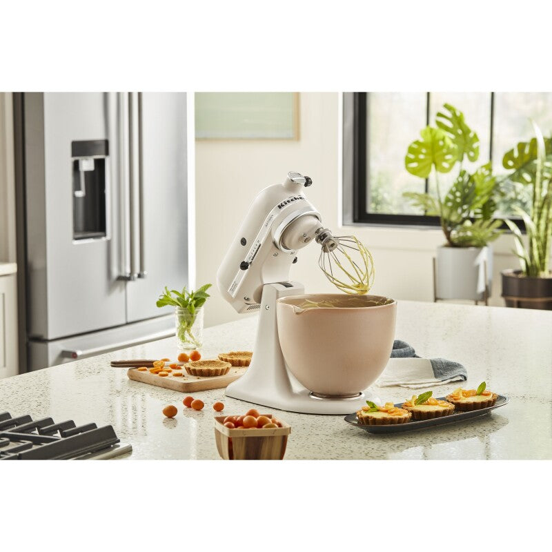 KitchenAid 23.8 cu. ft. Counter-Depth French Door Platinum Interior Refrigerator with PrintShield™ Finish - Stainless Steel with PrintShield™ Finish (KRFC704FPS)