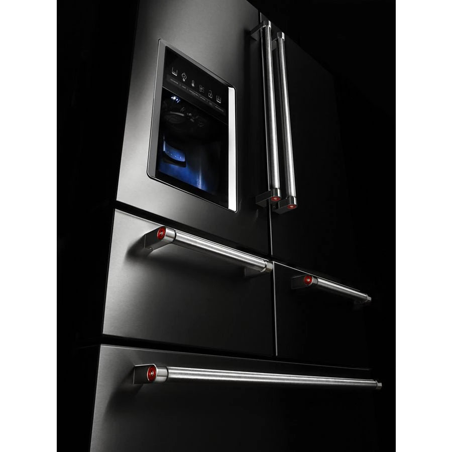 KitchenAid 25.8 Cu. Ft. 36" Multi-door Freestanding Refrigerator With Platinum Interior Design - Stainless Steel (KRMF706ESS)