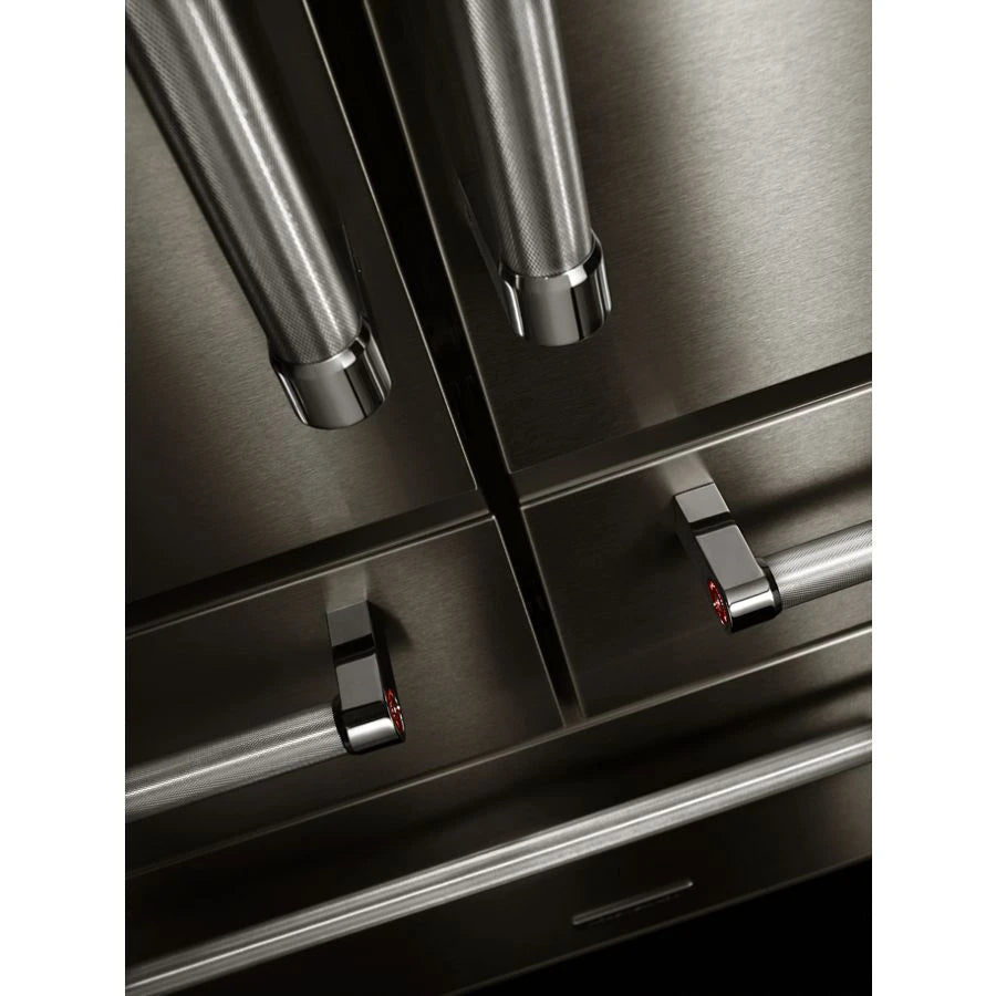 KitchenAid 25.8 Cu. Ft. 36" Multi-door Freestanding Refrigerator With Platinum Interior Design - Stainless Steel (KRMF706ESS)