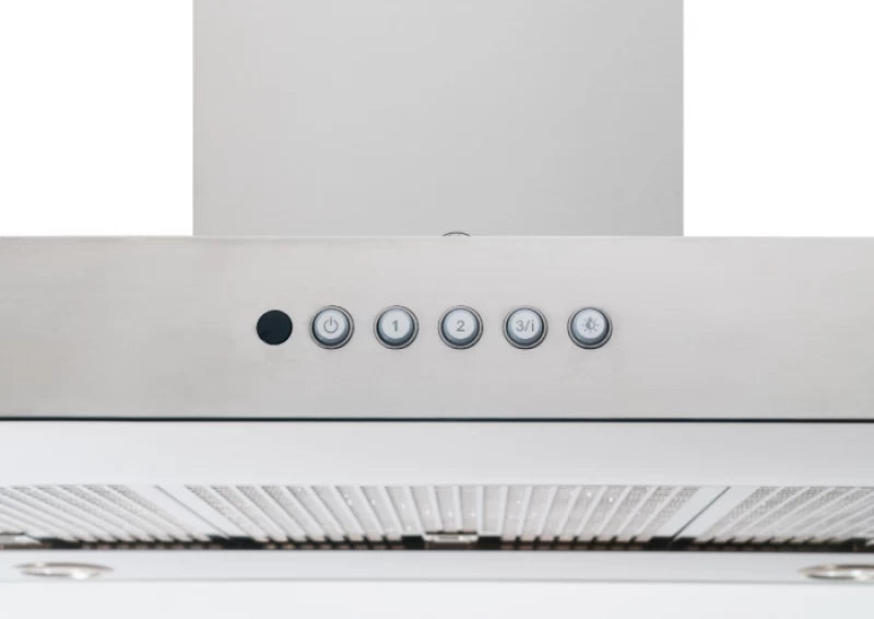 BERTAZZONI 48 T-Shape Wallmounted Hood, 1 motor 600 CFM - Stainless Steel (KT48XT)