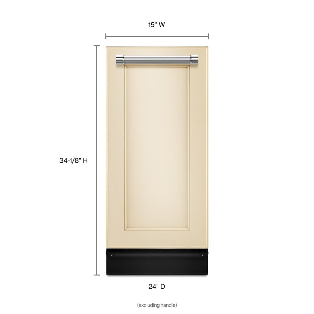 KitchenAid 1.4 Cu. Ft. Panel-Ready Built-In Trash Compactor - Panel Ready (KTTS505EPA)