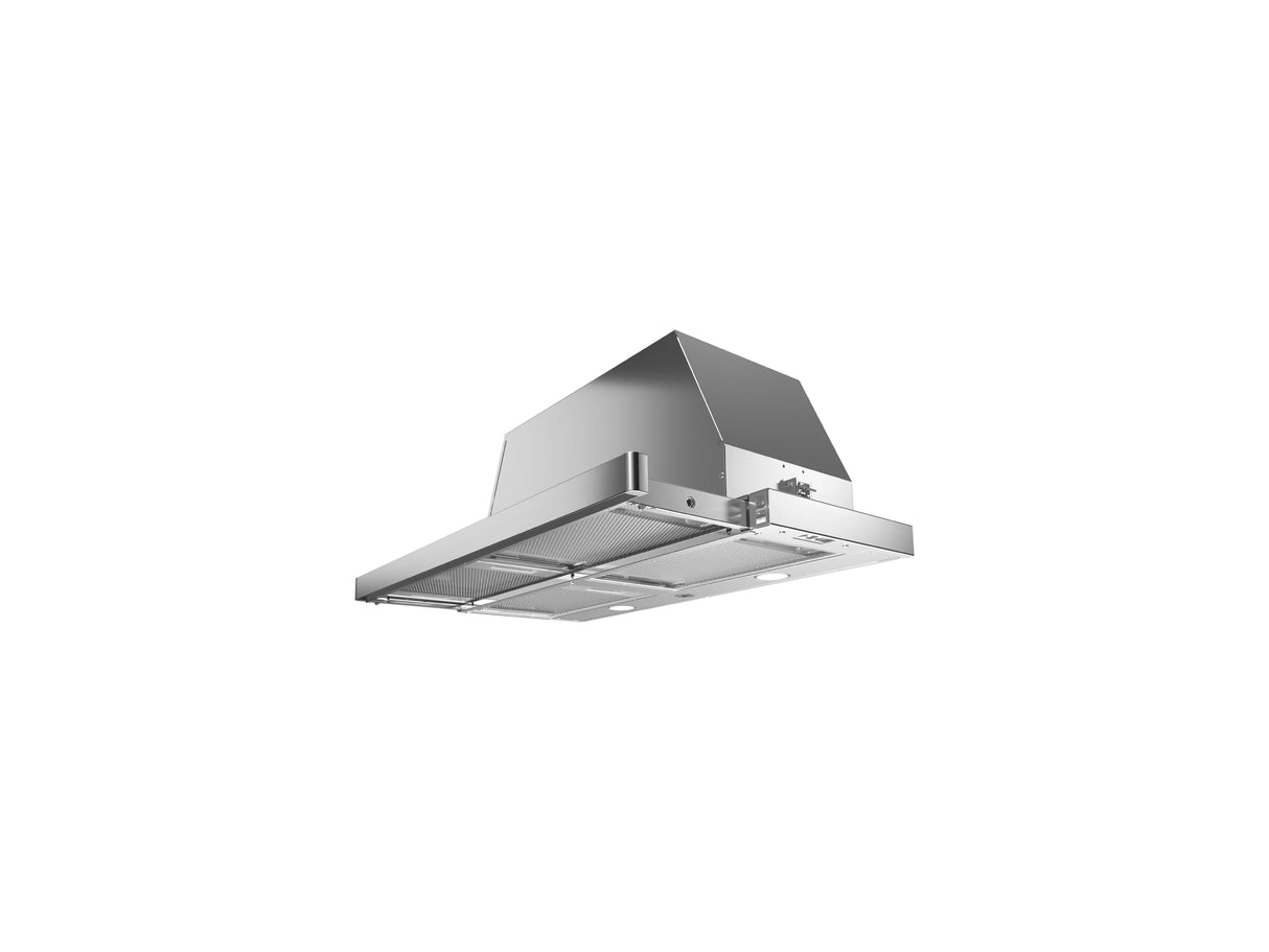 BERTAZZONI 30 Telescopic Extension Visor Hood, 1 motor 600 CFM - Stainless Steel (KTV30XV)