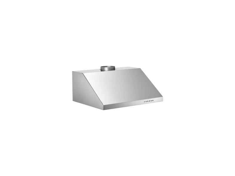 BERTAZZONI 24 Wallmount Canopy Hood, 1 motor CFM 600 - Stainless Steel (KU24PRO1X14)