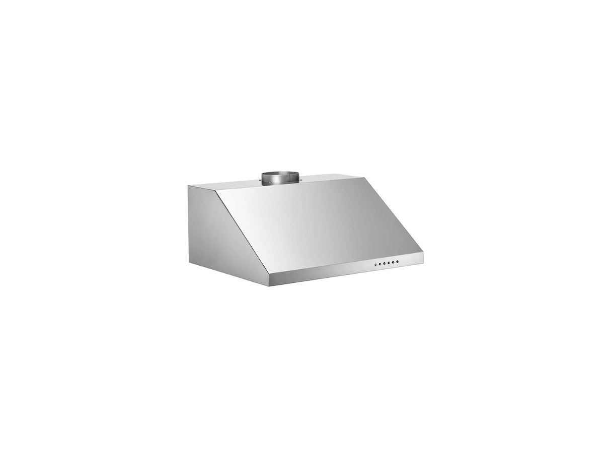 BERTAZZONI 24 Wallmount Canopy Hood, 1 motor CFM 600 - Stainless Steel (KU24PRO1X14)