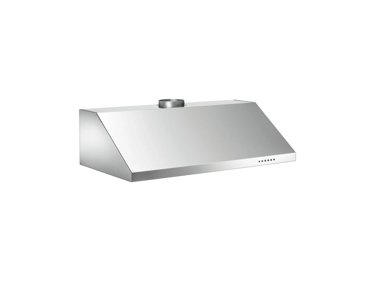BERTAZZONI 36 Wallmount Canopy Hood, 1 motor CFM 600 - Stainless Steel (KU36PRO1X14)